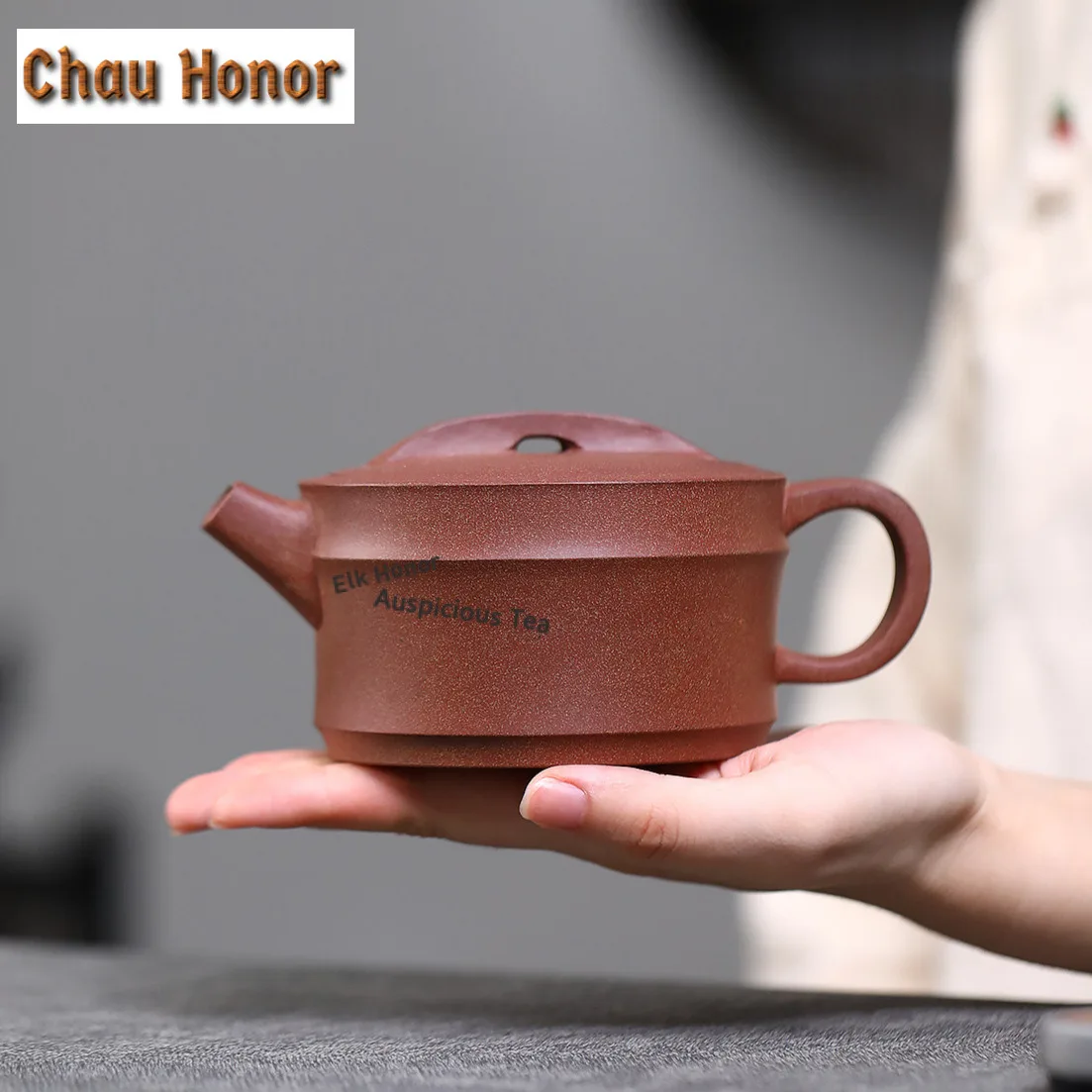 280ml Yixing Purple Clay Teapots Handmade Wide Mouth Hanwa Pot Sweating Mud Tea Maker Kettle Chinese Zisha Teaset Ornament Gifts