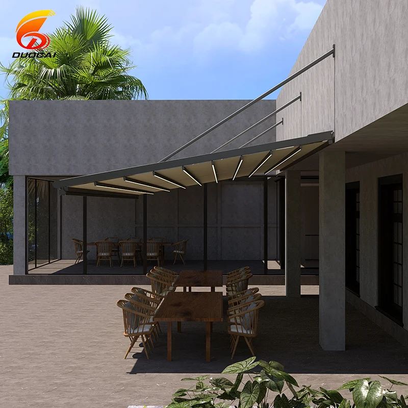 Luxury Aluminum Garden Pergola 3x4 Outdoor Electric Pergola Roof Waterproof Gazebo Windproof Design 4x4 Party Powder Coated