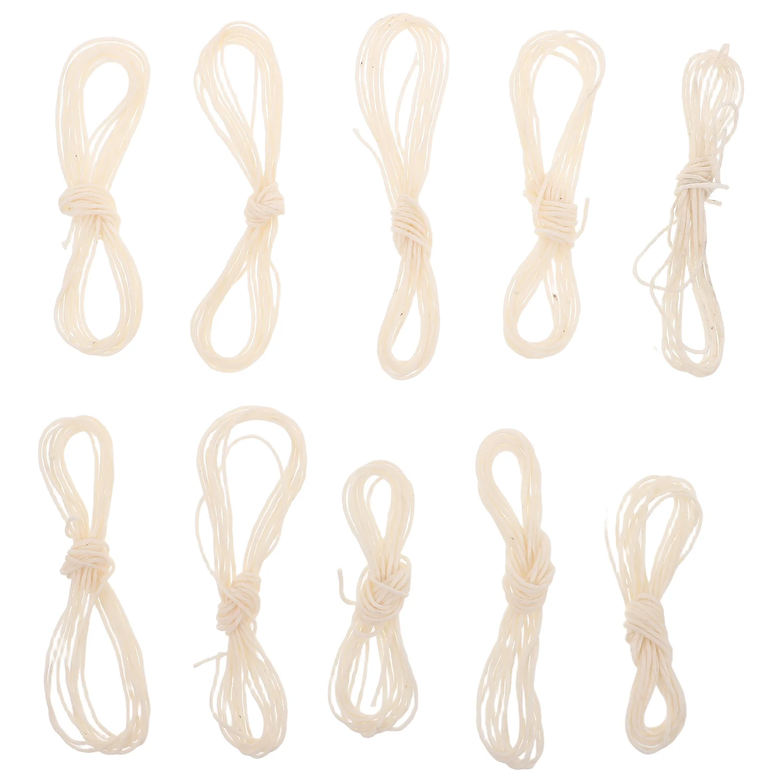 

10pcs Erhu Qianjin Line Cotton Material Ideal Length For Tuning Professional Craftsmanship Musical Instrument Accessory Stringed