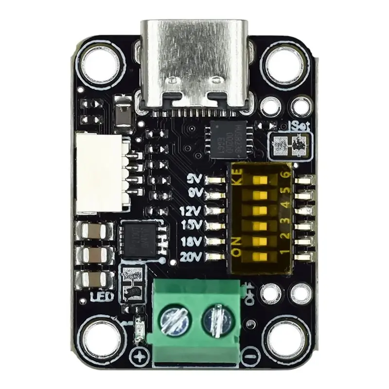 ABGI-HUSB238 PD Decoy-Modul DIP-Schalter-Version Decoy-Modul USB-C Power Delivery Decoy-Modul – Detail 6