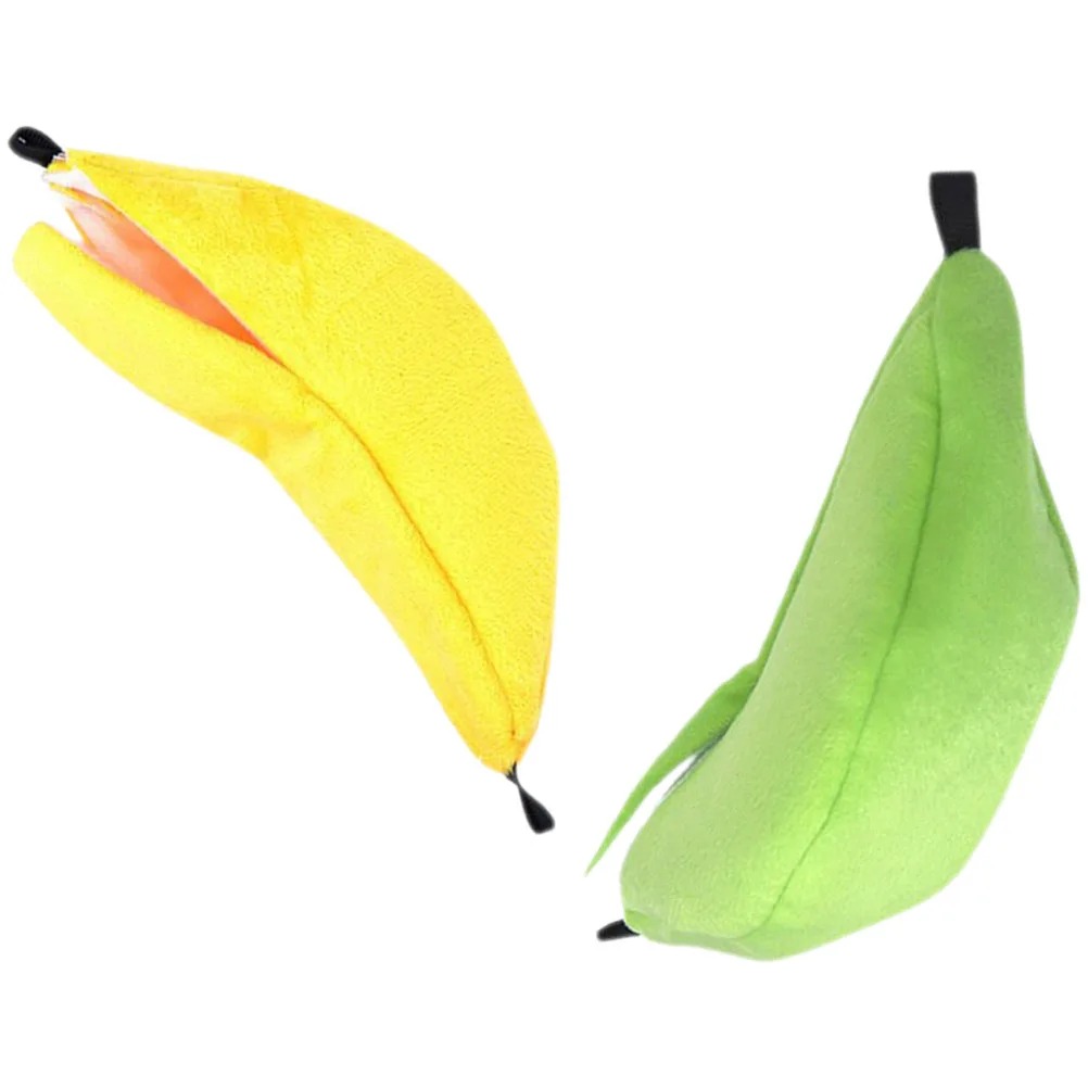 

2pcs Hamster Hammock Comfortable Winter Bed Small Pet Cage Banana Shaped Hammock Bed For Guinea Pig Chinchilla Squirrel Nesting