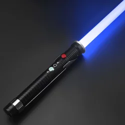 THYSABER Metal smooth swing lightsaber RGB 12 Colors 6 Sound Fonts Laser Sword cosplay heavy dueling lightsaber