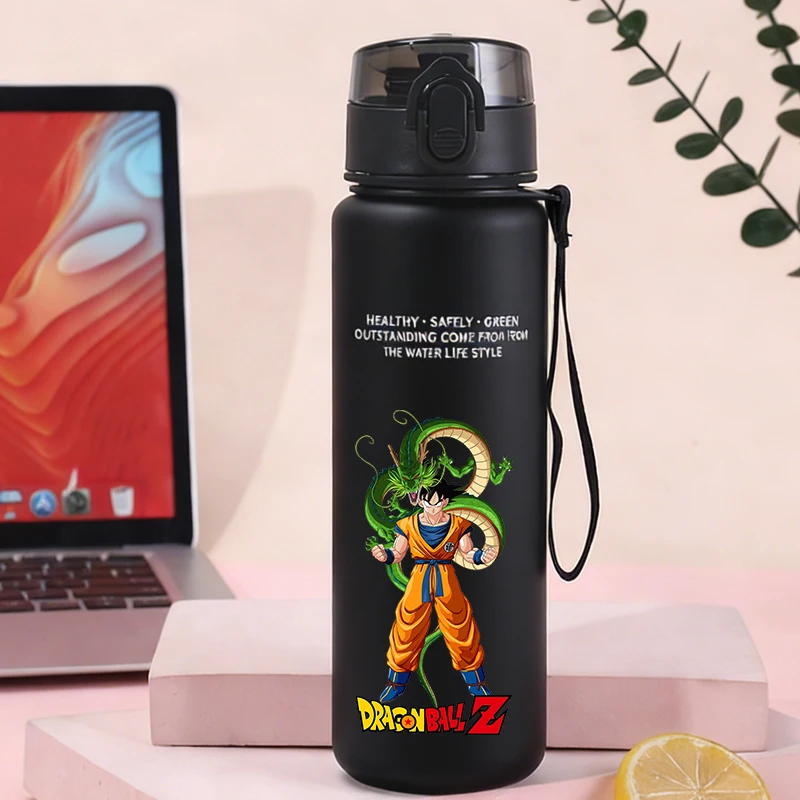 650ml Dragons Ball Water Bottles Anime Son Goku Sports Bottle Cartoon Outdoor Travel Gym Fitness Jugs Boys Girls Drinking Cups view 3
