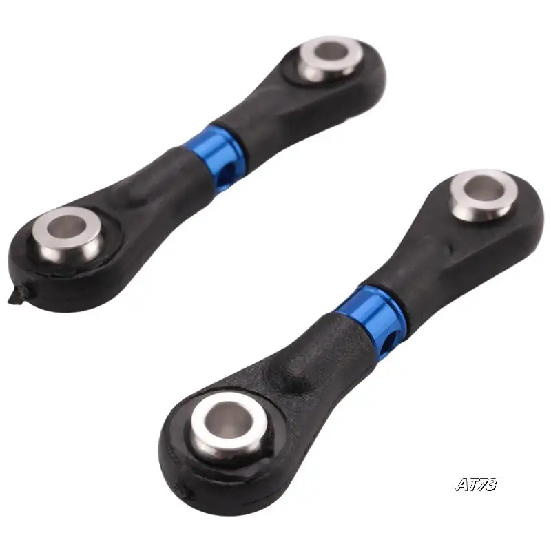 30 個の金属ステアリングロッドリンクロッドタイロッドタミヤ TT-01 TT01 1/10 RC カーアップグレードパーツアクセサリー、ブルー