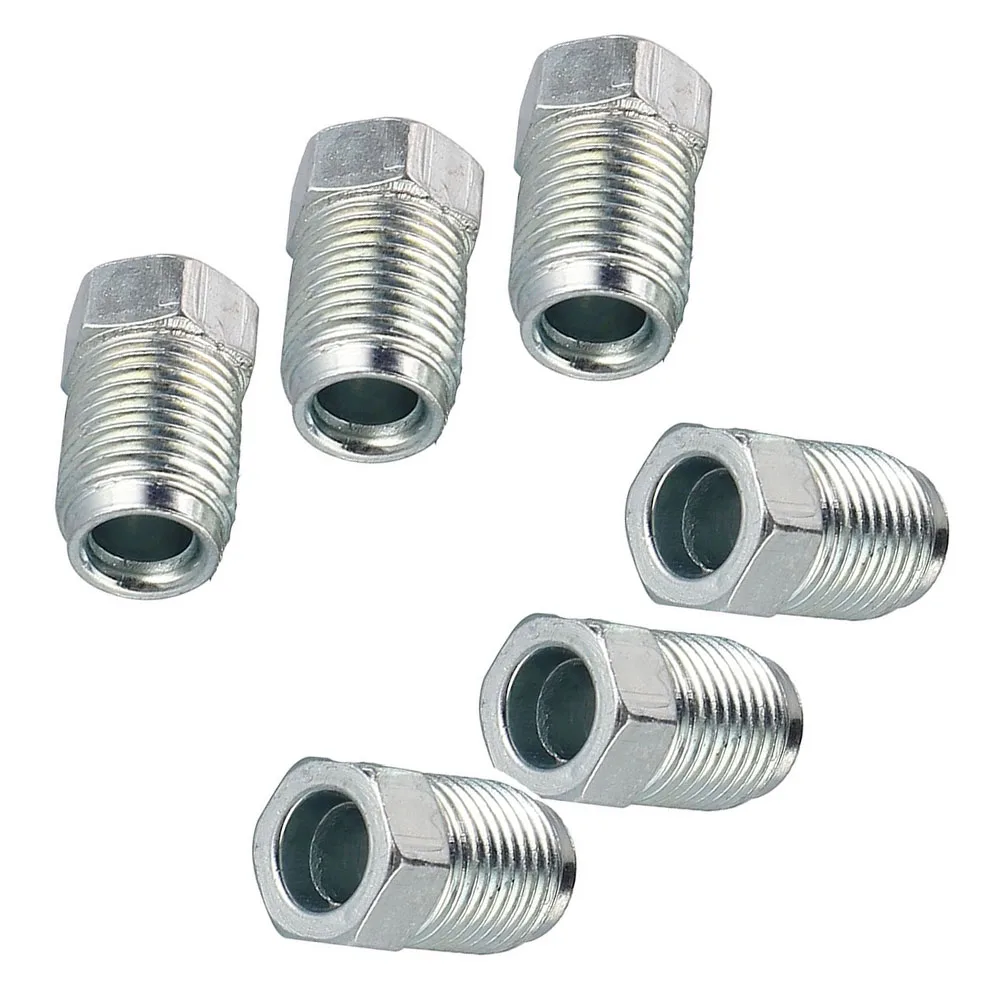 Kits Metric Nuts Cylinder Fittings M12mm X1mm Silver Unions Master 3/16\