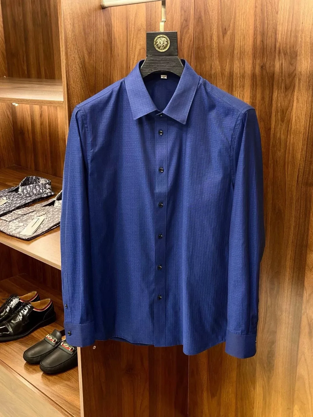 

Gentleman's Busin Casual Long Sve 00% хлопок Slim Fit irt Мужская мода Осень Зима Универсальный цвет Jaet