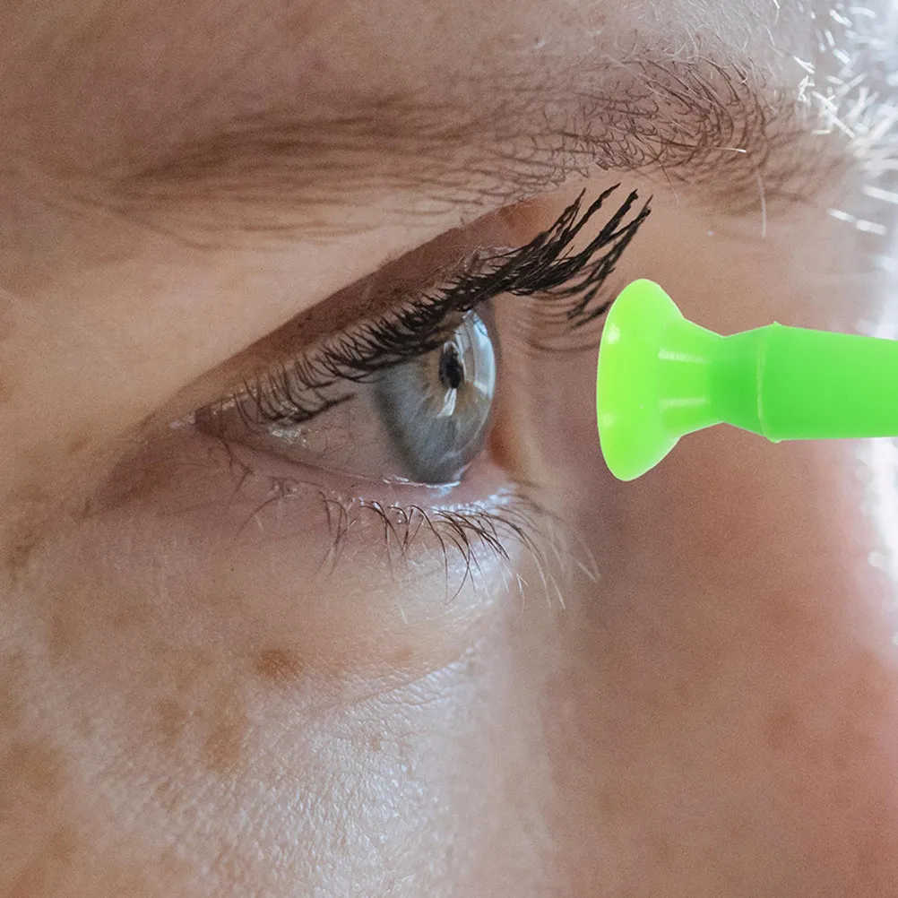 1Set Eyeball Protection Cover Premium Silicone Ultra-Thin Lightweight Non-Pressure Fit Secure Suction Edge for Extended Wear