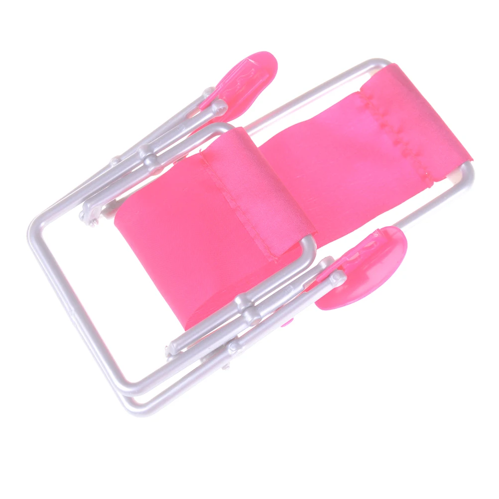 1/12 미니 하우스 장식, 접이식 라운지, 미니어처 비치 체어, 야외 의자, 1 개