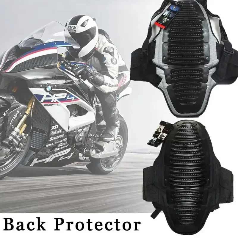 Motorcycle Back Protector Detachable Professional Sports EVA Armor Riding Equipment Anti-fall Bicycle Protect Spine Equipment