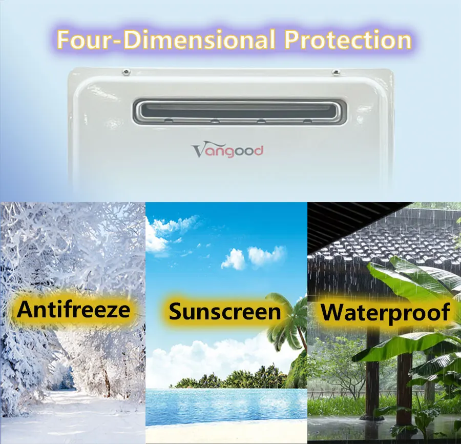 Professional Manufacturer Energy Saving Liquid Instant Shower Gas Water Heater