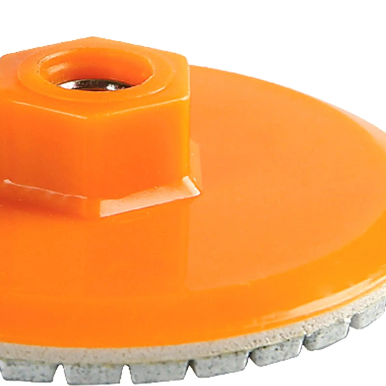 8cm Angle Grinder Grinding Wheel Disc Brazed Grinding Disc Convenient Assemble Accessory,M10 Thread Polishing Pad for Masonry