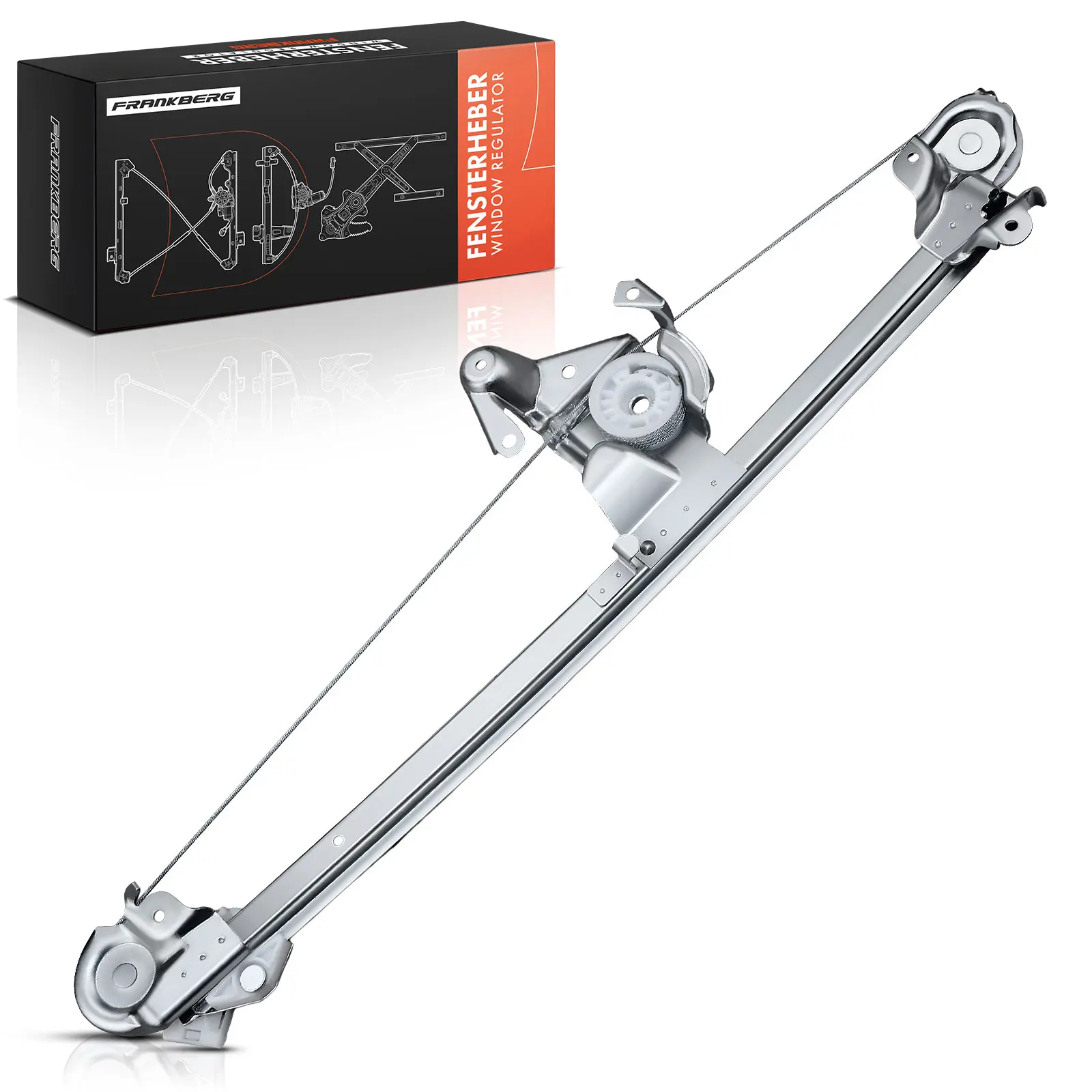 Frankberg 1x Raammechanisme linksachter voor Mercedes-Benz E-Klasse W210 S210 Sedan Station Wagon 1995-2003 2107301546 2107301346
