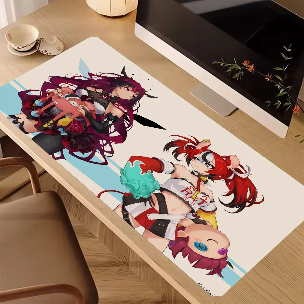 W-Hakka OS Put E LZs-e Mausepad TABL MAT Kawaii Mouse Pad Gamer Gaming Pc Accessories Table Pads Deskmat Mousepad Mats Keyboard