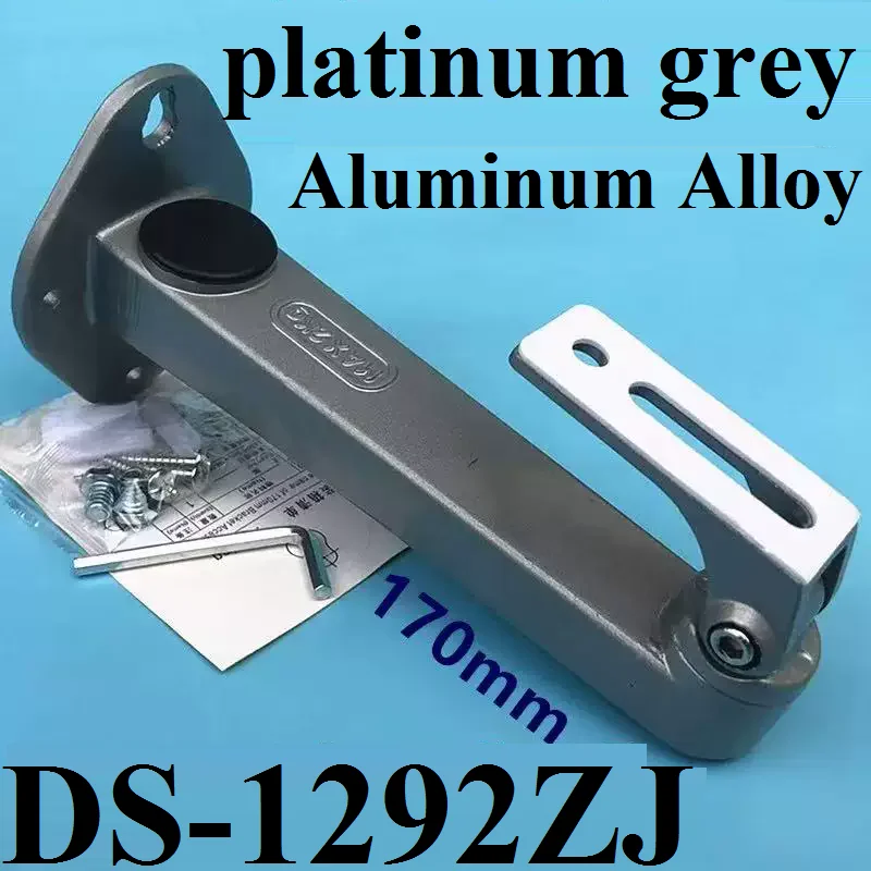 Castings DS-1292ZJ-Grey DS-1212ZJ Aluminum Alloy Indoor Outdoor Wall Mount Bracket for Box, bullet and zoom CCTV Camera