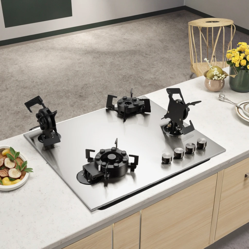 Stainless Steel Table Top Built in China Smart Household Gas Stove for Home Kitchen