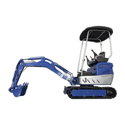 R Mini Excavator 1.5 Ton Hydraulic Digger Excavator Euro 5 EPA Home Use Customization Micro Digger For Sale