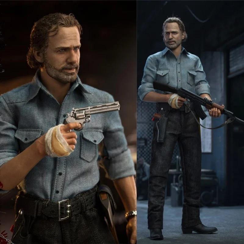 

В наличии ПОДАРНЫЕ ИГРУШКИ 1/6 PT-sp53 Zombie Killer Ходячие мертвецы Ходячие мертвецы Рик Шериф Фигурки Коллекционная модель игрушки в подарок