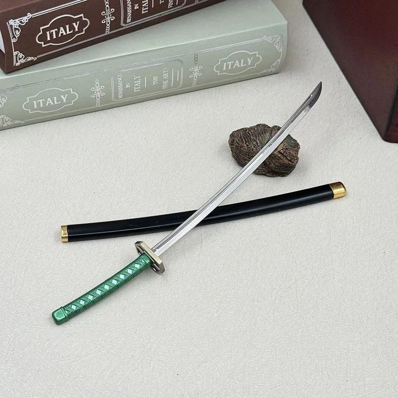 

26cm Bleach Kyōka Suigetsu Katana Sōsuke Aizen Zanpakutō Anime Replica Metal Weapon Model Decoration 1:6 Action Figure Accessory