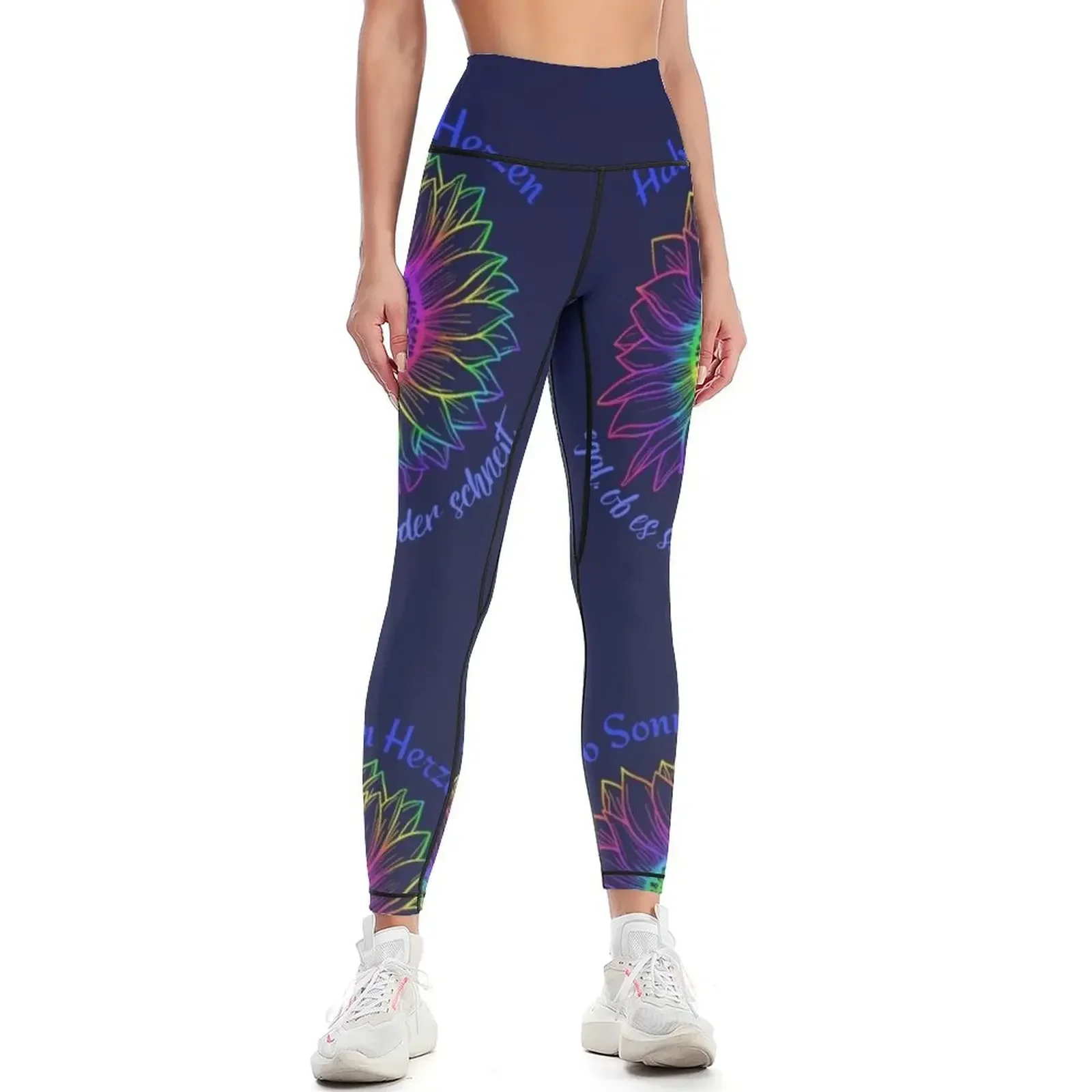 

Keep sunshine in your heart Leggings exercise clothing for legging push up sporty woman gym Leginsy push up Womens Leggings