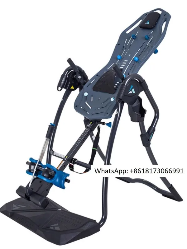 Original imported foldable inverted machine for household lumbar traction and cervical spine traction and stretching inverted