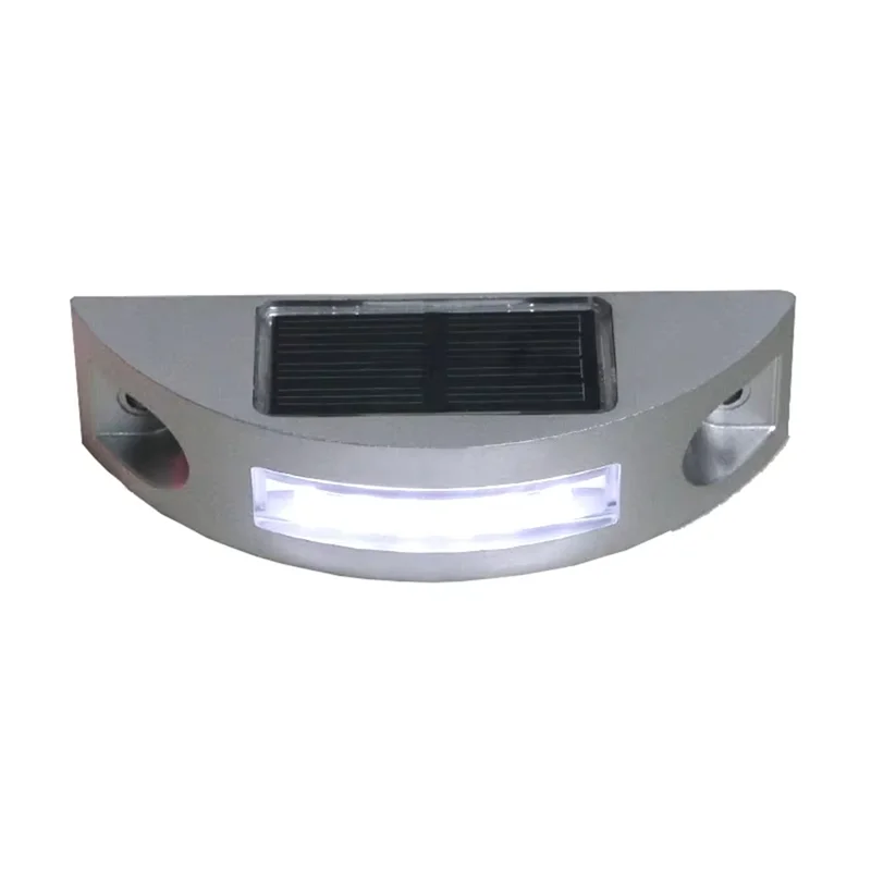 AC23-Solar Light IP68 Waterproof 6 LED Always On For Landscape Fence Wall White Light