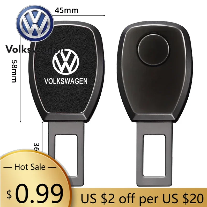 

Удлинитель ремня безопасности для VW Volkswagen Jetta MK5 Golf, 1/2 шт., застежка-клипса для ремня безопасности для VW Volkswagen Polo Golf 5