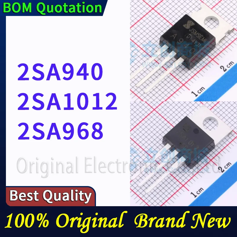 5pcs/lot 2SA940 2SA1012 2SA968 In stock Original High quality