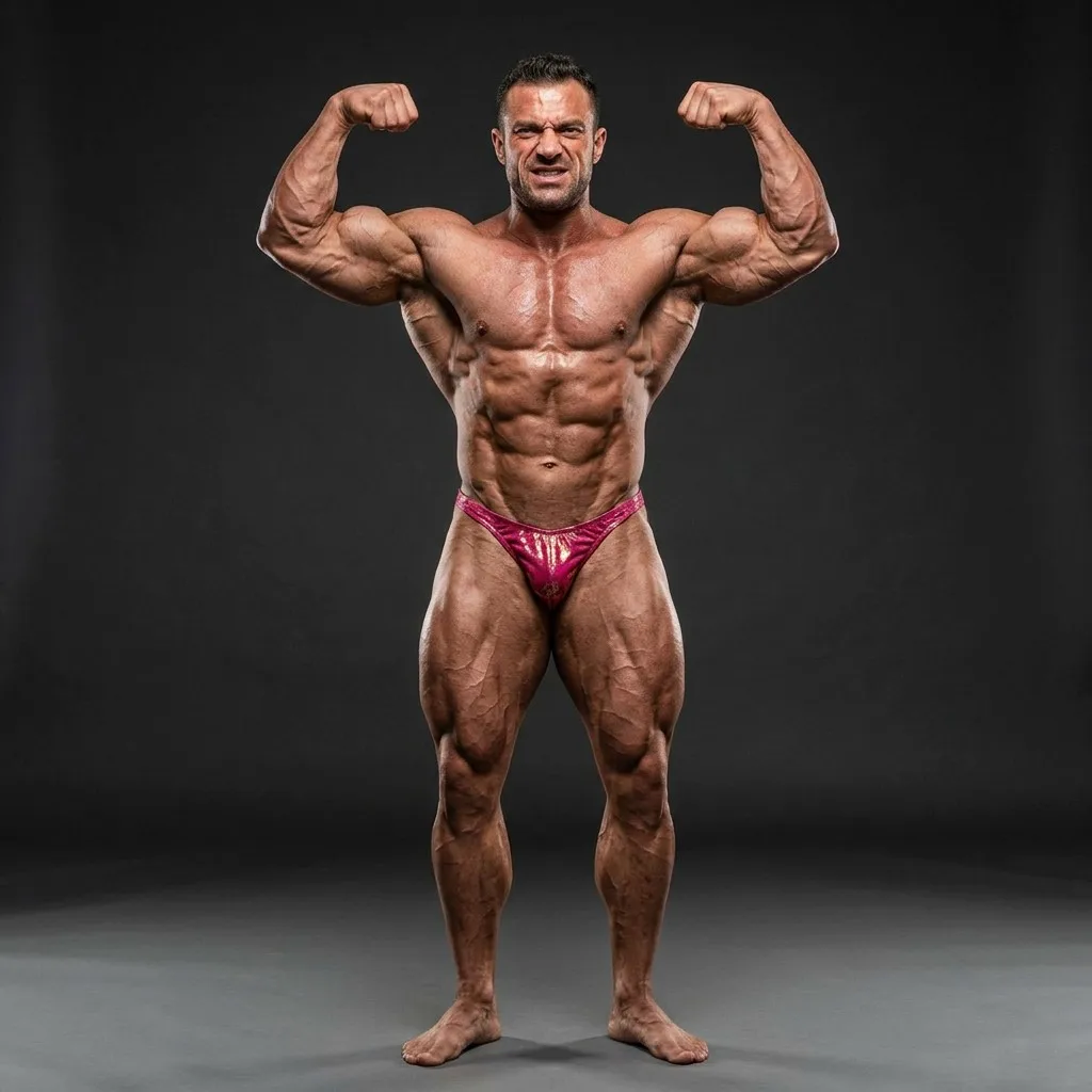 Men's Bodybuilding Posing Trunks Fitness Shorts NPC IFBB WBFF Competition Sportswear for Men