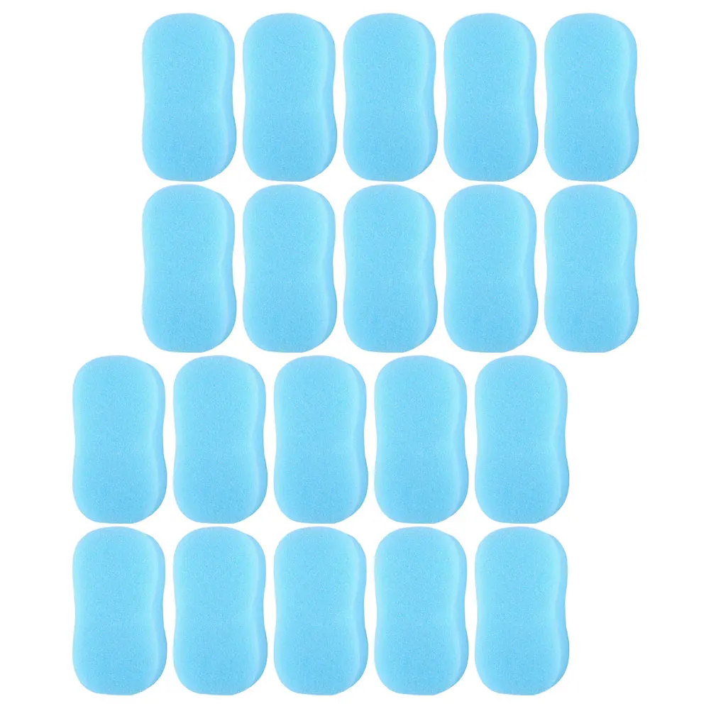 

20pcs Hair Sponge Brush Microfiber Cleaner for Men Haircut Salon Barber Durable Portable Neck Duster Tool Scrub
