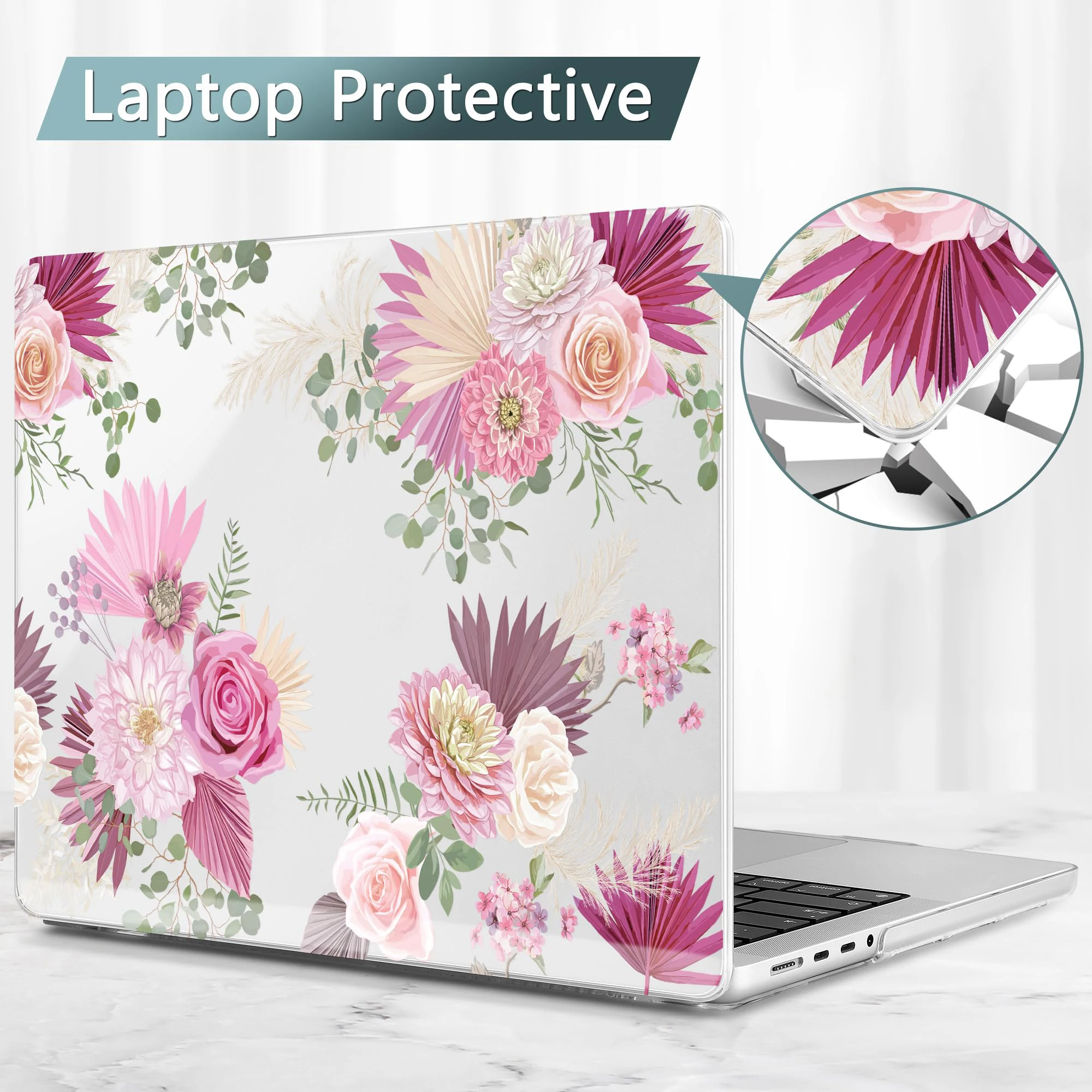 Laptop Case Hoes Voor Macbook Air 13.6 M3 A3113 2024 Air 15 Case 15.3 Inch A3114 Pro 13.3 A1278 Retina 13 A1502 Pro 14 16