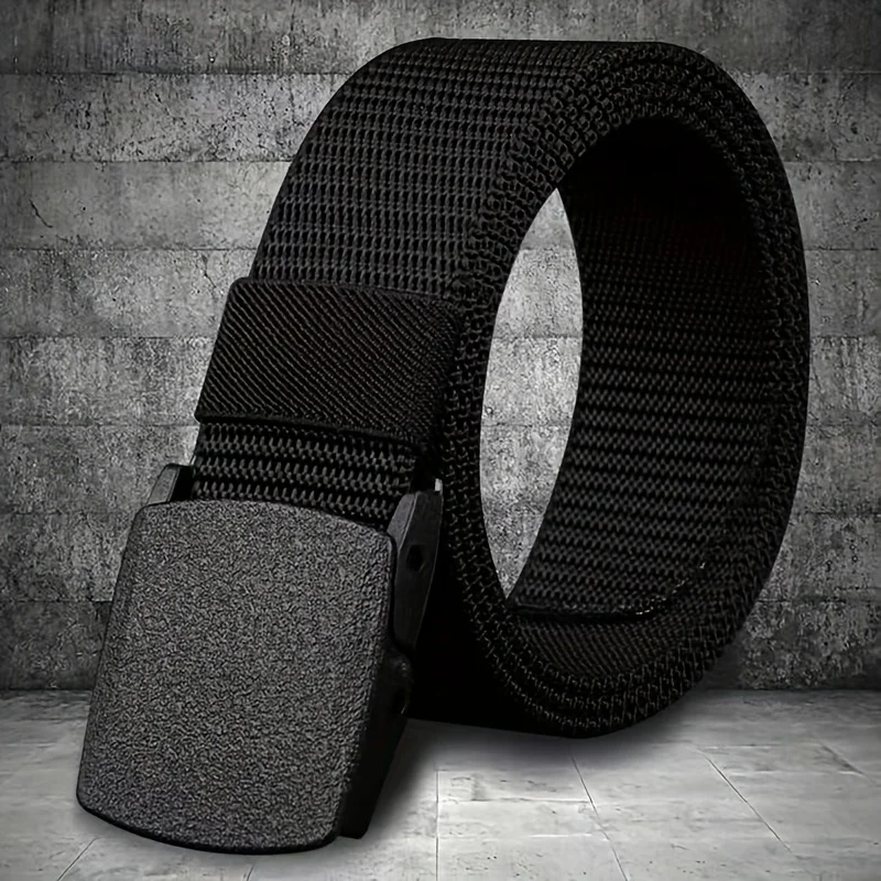 Großer Nylon-Gürtel 150CM 120CM - Militärischer Automatikschnallen-Gürtel für Outdoor-Jagd Multifunktionaler Taktischer Ledergürtel für Herren – Detail 3