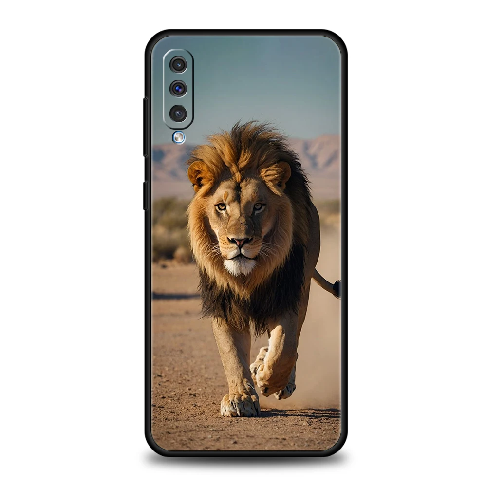 Lion King animal Phone Case For Samsung A56 A36 A26 A24 A16 A14 A12 A32 A50 A70 A22 A30 A40 A34 A54 A42 A52 A04s A06 5G Cover