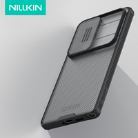 Nillkin for Samsung Galaxy S25 Ultra Case Transparent Black CamShield Pro Camera Slide Cover Protection Back Cover