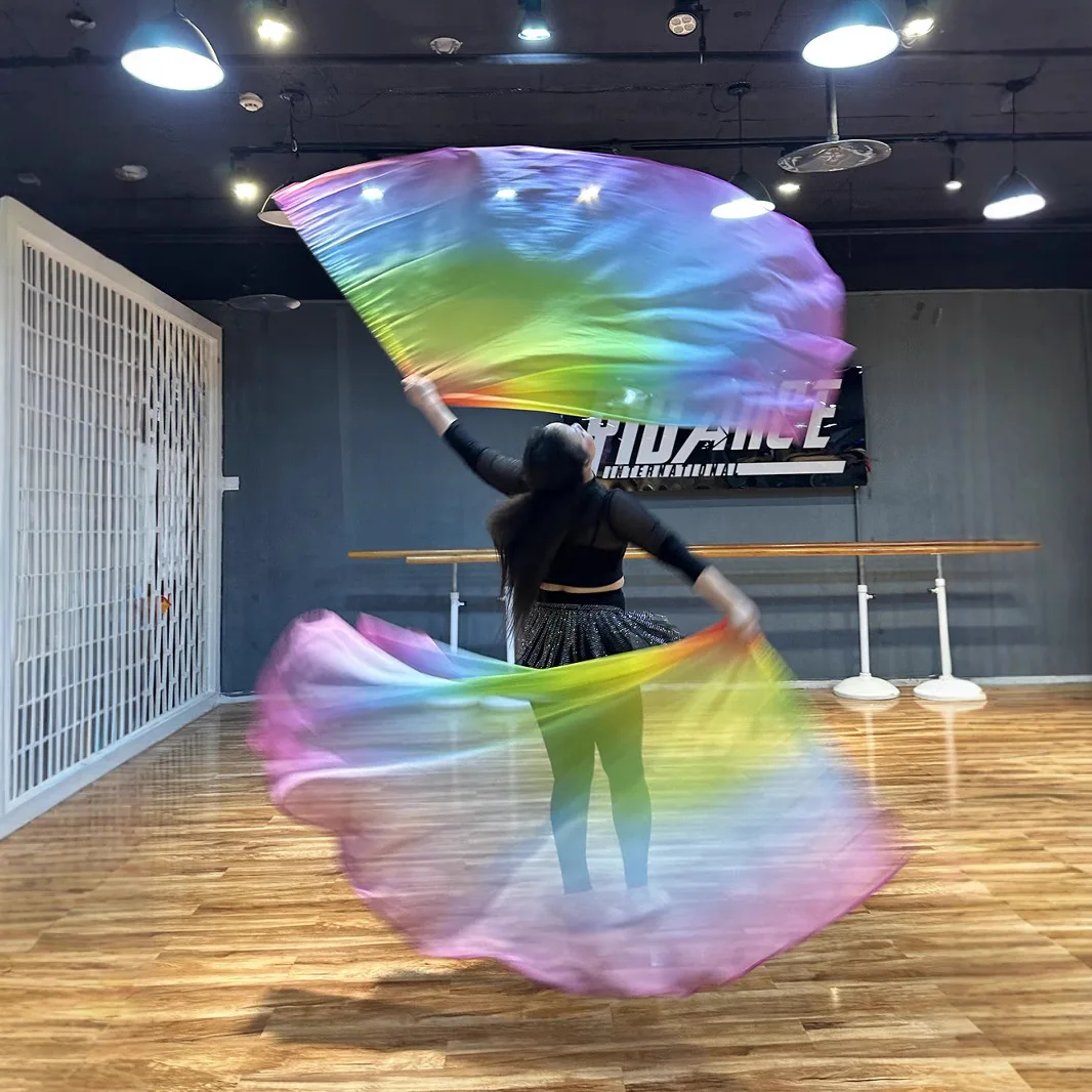 

Аксессуары для танца живота, флаг 190*140 см, вуаль из натурального шелка, несколько вариантов цвета, флаги для взрослых, сценические выступления, практика