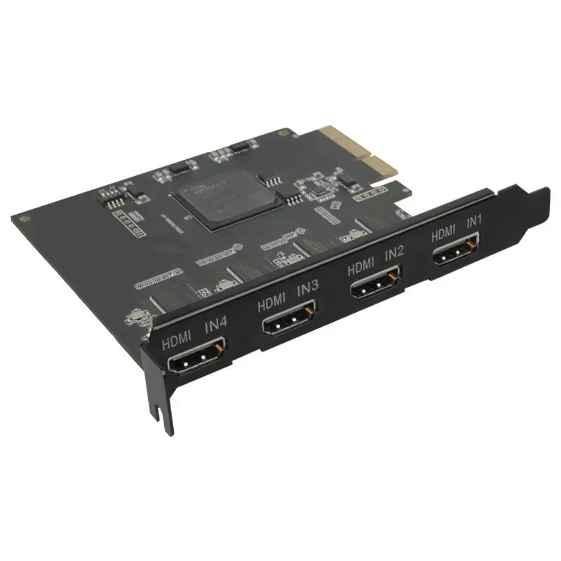

4-Way capture card computer, camera medical live broadcast high definition built-in, video capture card