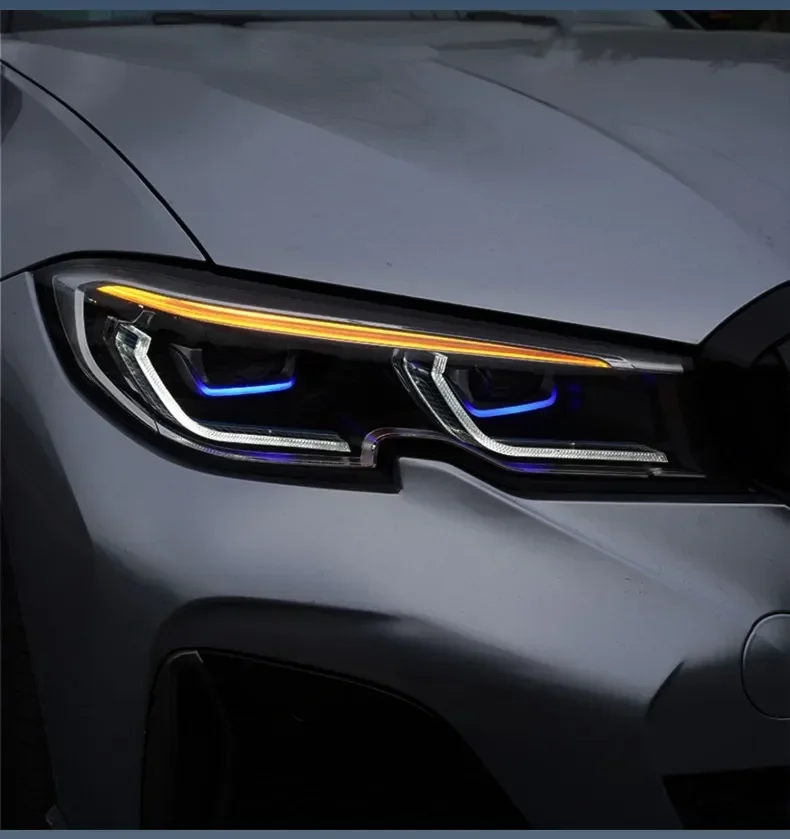 

Автомобильная фара для BMW 3 серии 20-22 модифицированная G20 G28 светодиодная DRL дневная ходовая фара указатель поворота