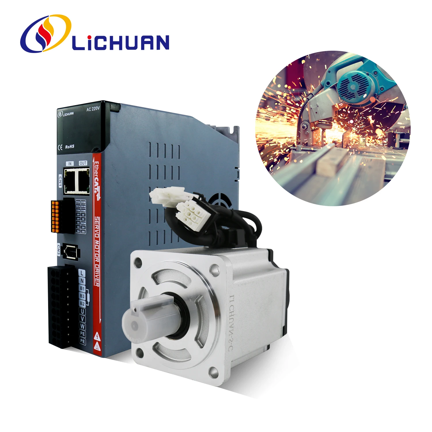 Lichuan 750w 1kw Ethercat 3/4  - Servo Motor Cnc reseña y precio