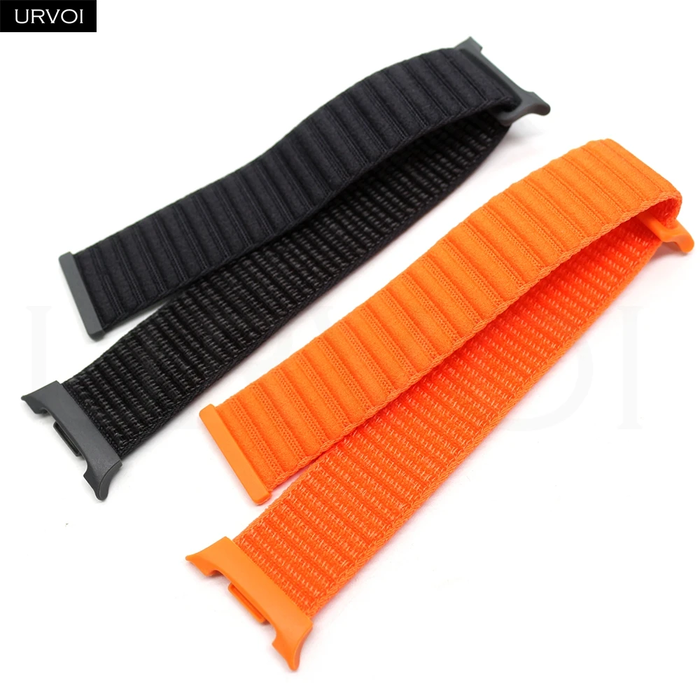 URVOI Band for Samsung Galaxy Watch 9/8 40 44mm 8 Classic 46mm Nylon Loop Strap Easy Fit Secure Hook and Loop Closure