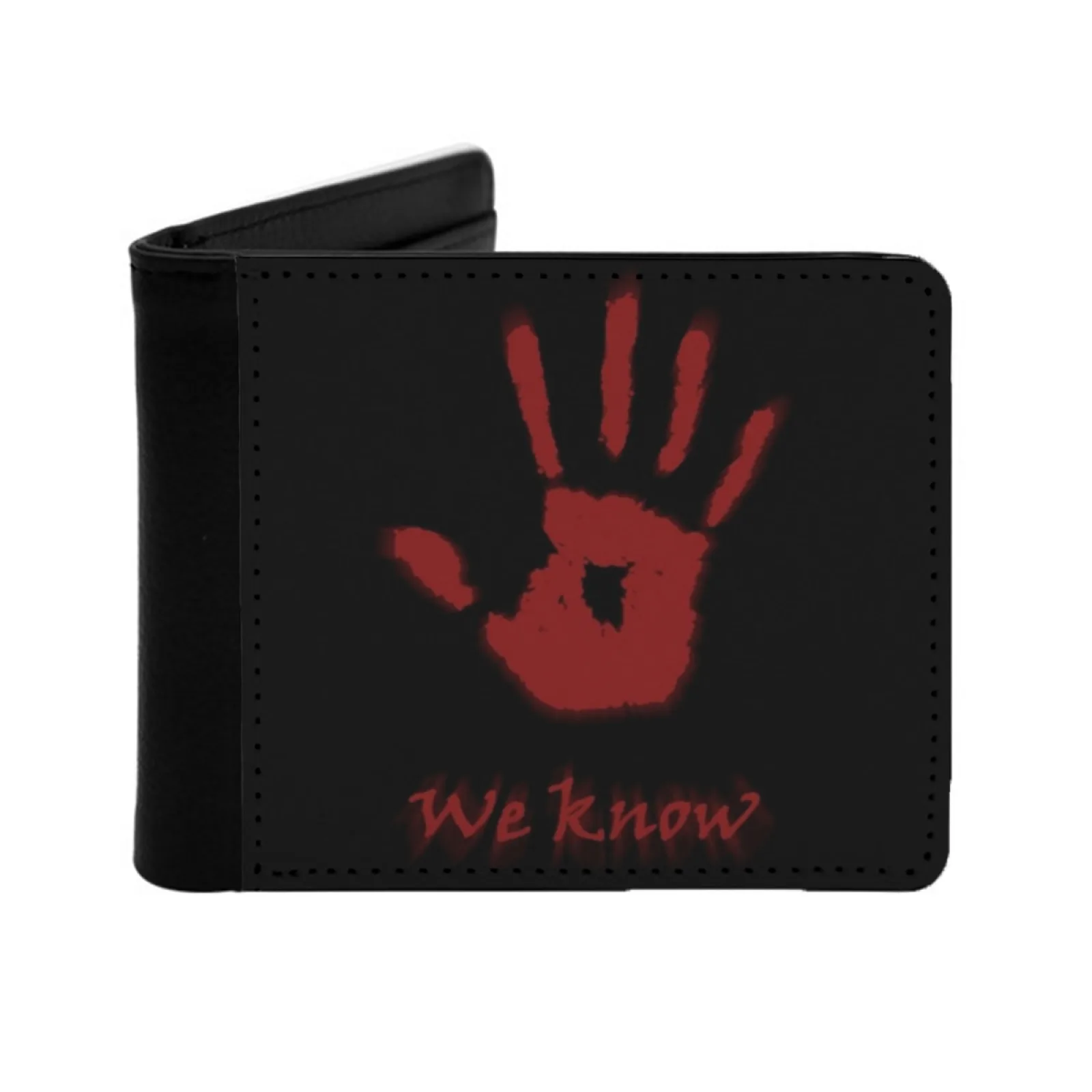 

Dark Brotherhood Short Men's Wallet Multifunction Purse Male Pu Leather Wallet Dark Brotherhood Dark Brotherhood Game Oblivion