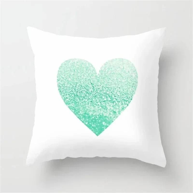 2024 New Mint Green Blue Cushion Covers Modern Nordic Geometric Throw Pillows Cover Sofa Bed Decorative Livingroom Pillows Case