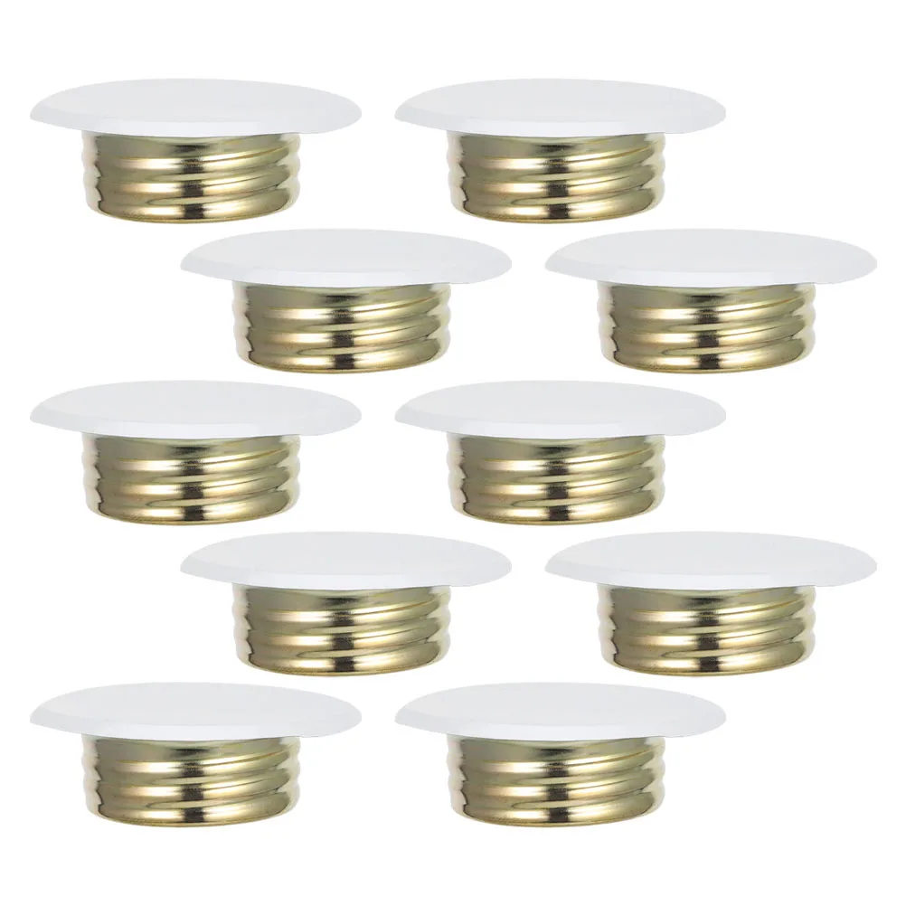 10 قطعة غطاء الرش النار المخفي لوحة الزخرفية المعادن الرش واقي رأس للسقف مكتب سكني عام #3