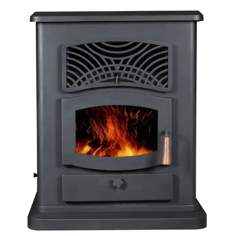 

【Best-selling】Indoor Freestanding China Biomass Wood Pellet Stove Fireplace Fire Heaters Room Burner Heater For Home Use