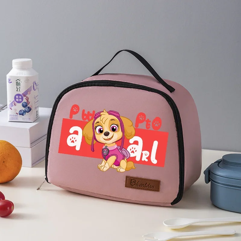 باو باترول الغداء شرب الناقل سكاي تشيس حقيبة معزولة الطازجة برودة الحقيبة الغذاء صندوق حراري حمل نزهة الحاويات حقيبة الاطفال هدية #3