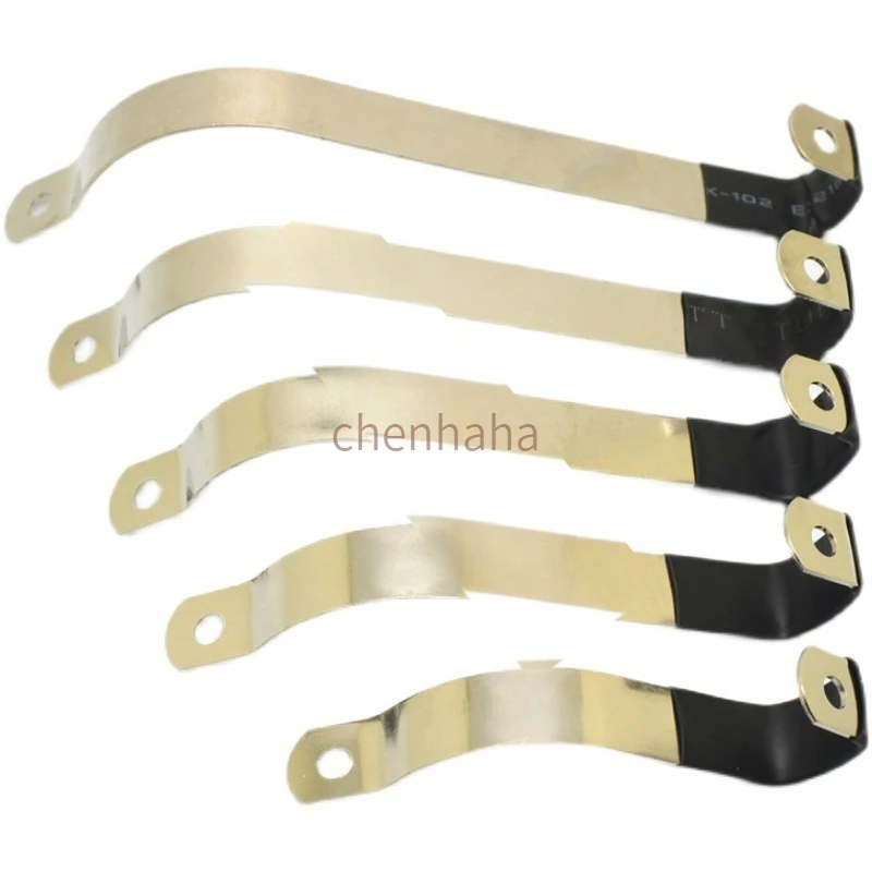 

10 Pieces of Heat Shrink Tubing with Tin Coating, Spring Sheets for Wave Soldering Fixture, 80/90/100/110/120mm Spring Sheets
