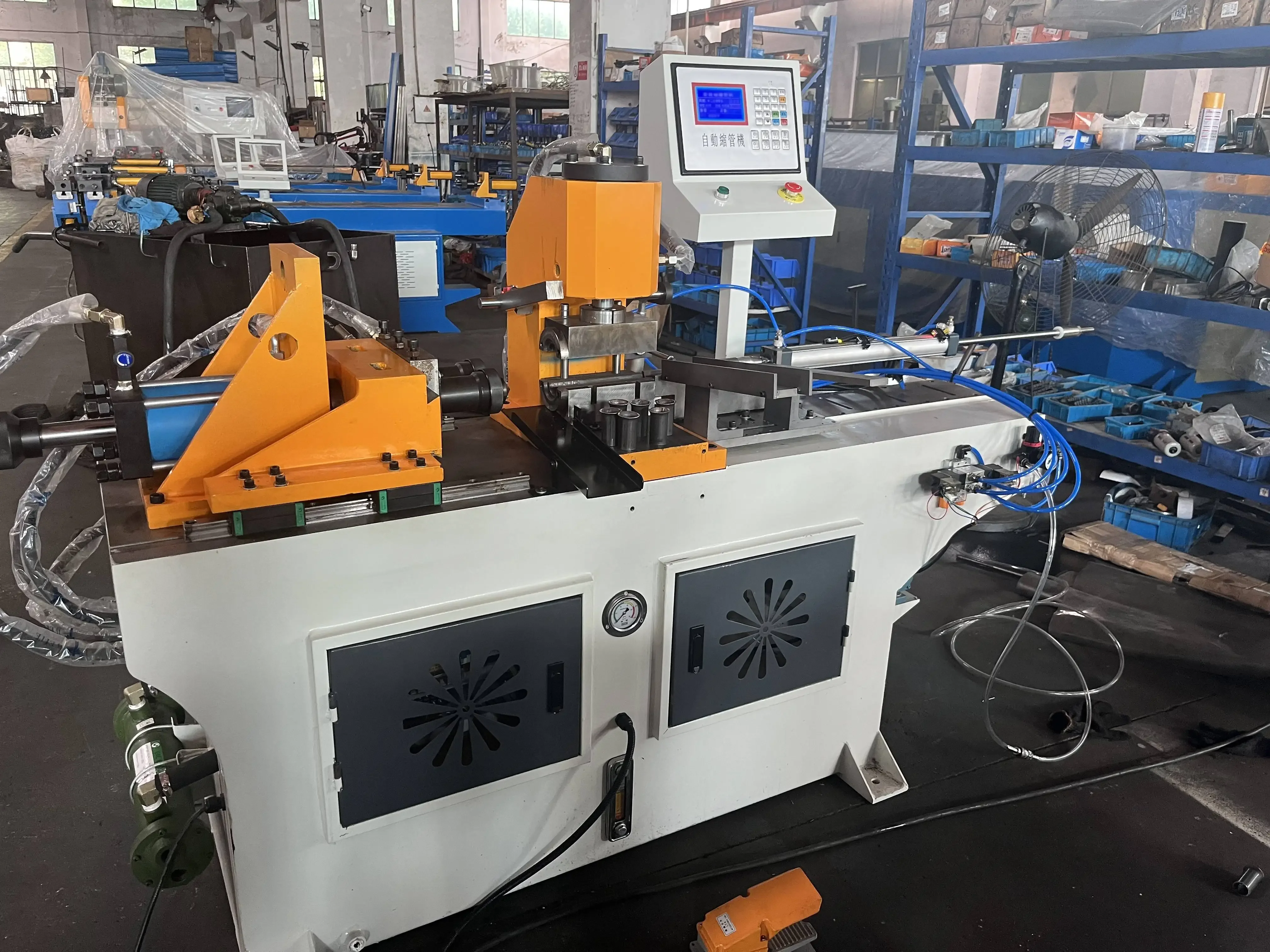 TM 60 High-Precision Automatic Feeding Pipe End Forming Machine Labor-Saving Tube End Machine