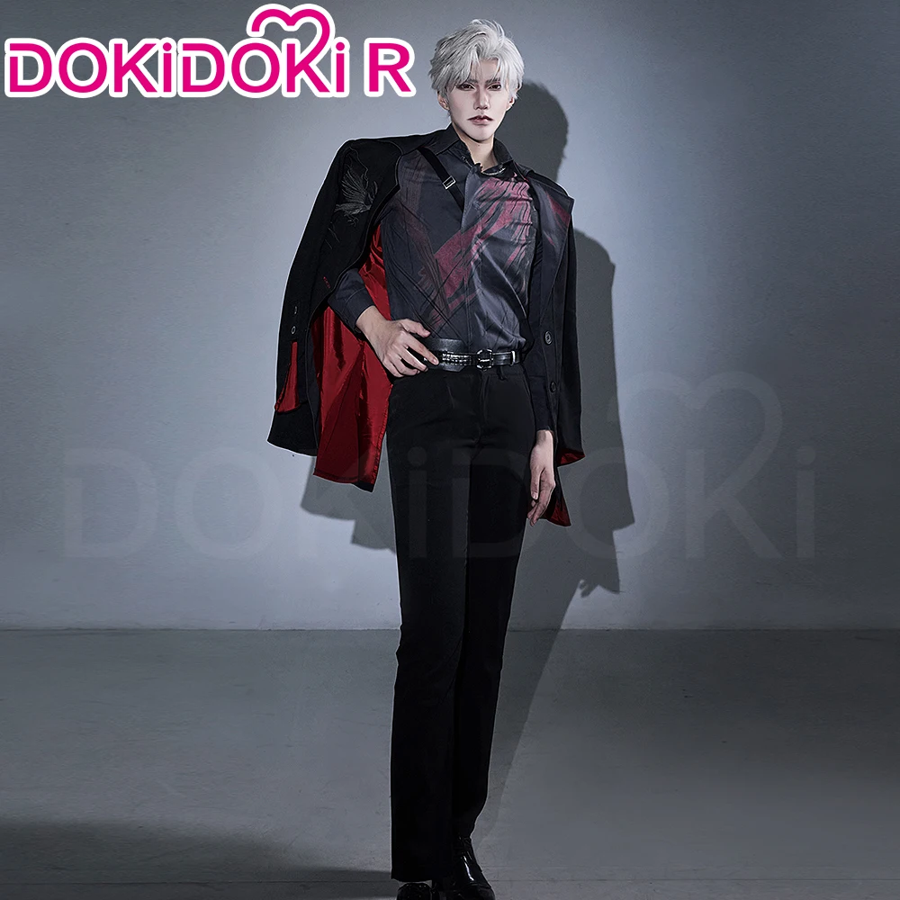 Sylus Cosplay Costume Game Love and Deepspace【S-2XL】DokiDoki-R Men Suit Relentless Conqueror Sylus Qinche Cosplay Plus Size