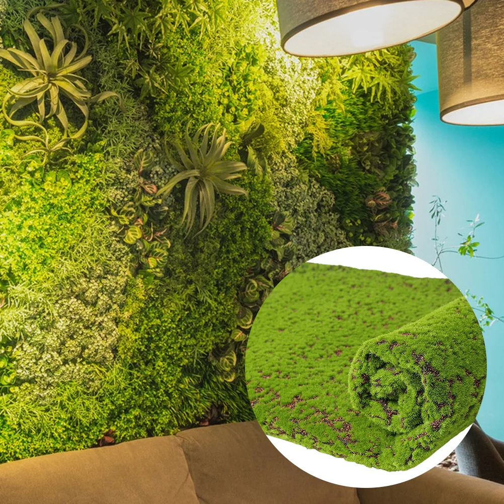 

Artificial Moss Fake Turf For Micro Landscape Decoration Mini Garden Diy Landscaping Prop Realistic Faux Lawn Accessory