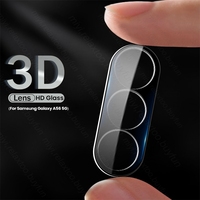 A 56 36 26 16 06 Case 3-1Pcs 3D Tempered Glass Curved Camera Lens Protector For Samsung Galaxy A56 A36 A26 5G A16 A06 5G/4G 2025