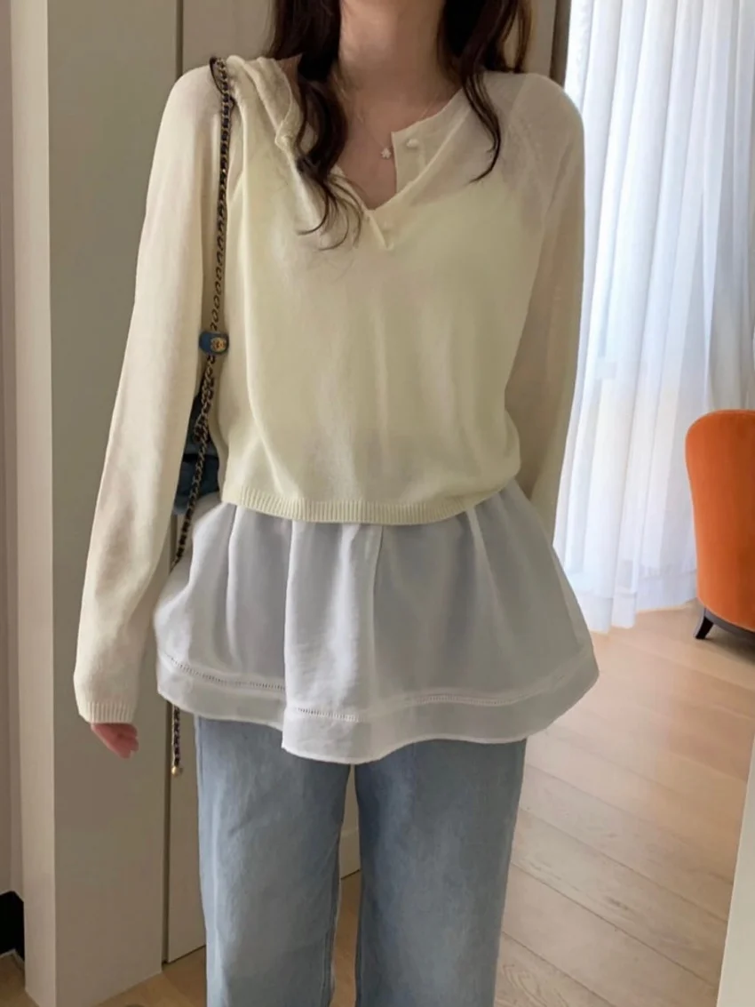 

Alien Kitty, милые женские свитера, свободные новые повседневные универсальные модные осенние вязаные пуловеры High Street, повседневные минималистичные