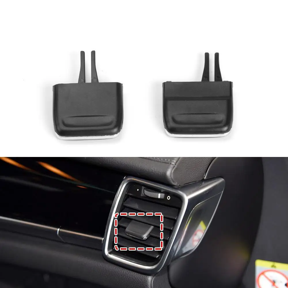 Car Front Air Conditioner A/C Vent Outlet Tab Clip Repair Kit For Porsche Panamera Styling Accessories 970552132 2011-2016